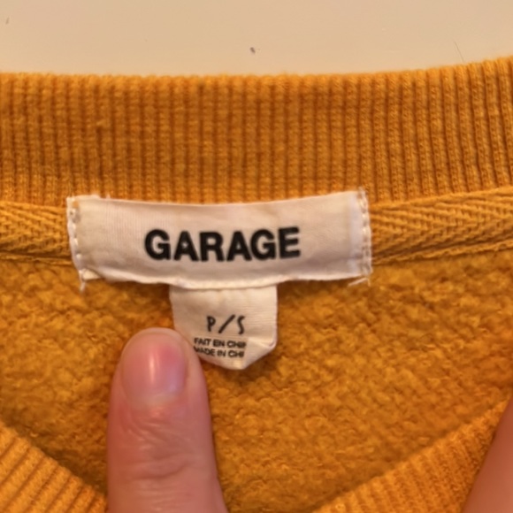 Garage crop sweater - Picture 2 of 3